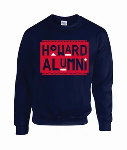 VINTAGE HU – NAVY & RED